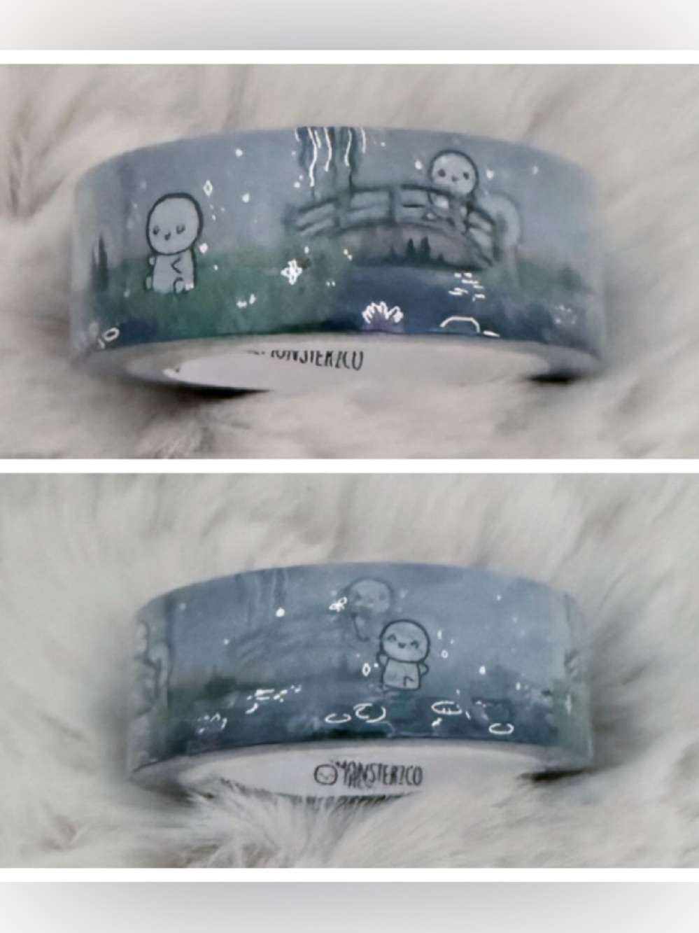 TheCoffeeMonsterzCo Washi Tape - Monet